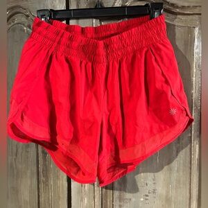 Athleta Vibrant Red Women's Athletic Shorts